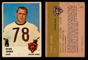 1961 Fleer Football Trading Card You Pick Singles #1-#220 G/VG #	6	Stan Jones (HOF)  - TvMovieCards.com