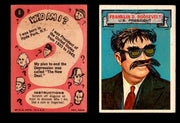 1967 Who Am I? Topps Vintage Trading Cards You Pick Singles #1-44 # 6   Franklin D. Roosevelt Scratched  - TvMovieCards.com