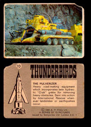 Thunderbirds Vintage Trading Card Singles #1-72 Somportex 1966 #70  - TvMovieCards.com