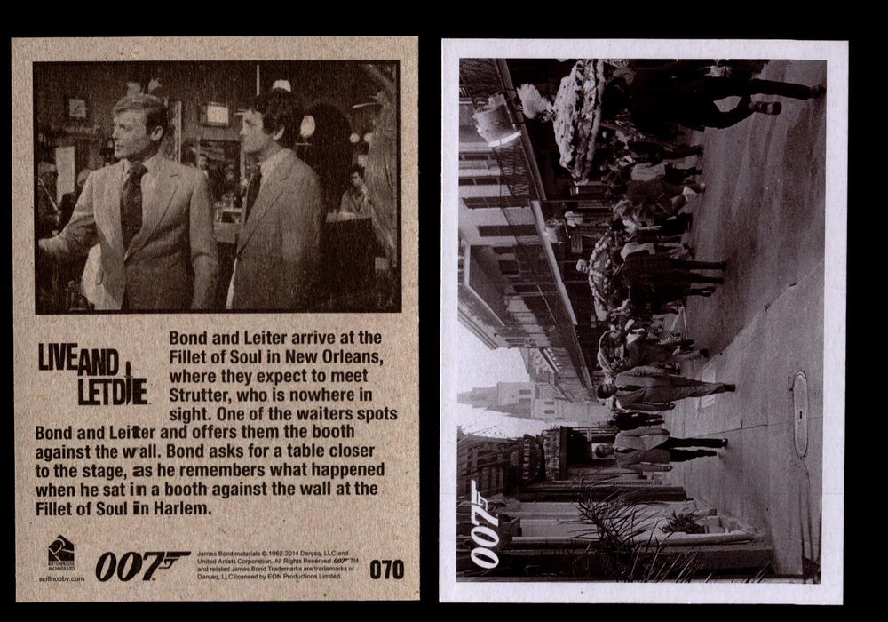 James Bond Archives 2014 Live and Let Die Throwback You Pick Single Card #60-120 #70  - TvMovieCards.com
