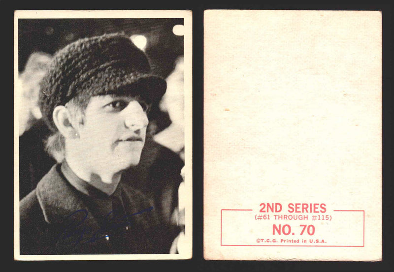 Beatles Series 2 Topps 1964 Vintage Trading Cards You Pick Singles #61-#115 #70  - TvMovieCards.com