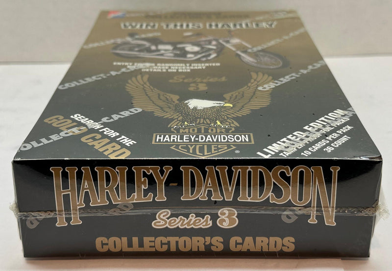 (3) 1993 Harley Davidson Collector Cards Series 3 Trading Card Box 36ct Sealed   - TvMovieCards.com