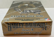 (3) 1993 Harley Davidson Collector Cards Series 3 Trading Card Box 36ct Sealed   - TvMovieCards.com