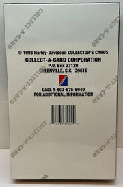 (2) 1993 Harley Davidson Collector Cards Series 3 Trading Card Box 36ct Sealed   - TvMovieCards.com