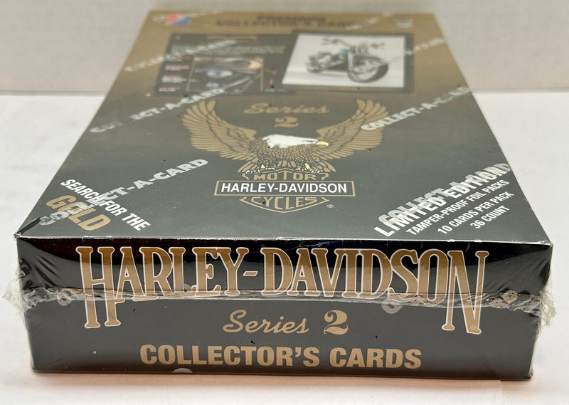 (2) 1992 Harley Davidson Collector Cards Series 2 Trading Card Box 36ct Sealed   - TvMovieCards.com