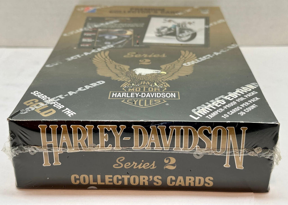 (3) 1992 Harley Davidson Collector Cards Series 2 Trading Card Box 36ct Sealed   - TvMovieCards.com