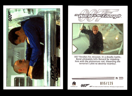 James Bond Classics 2016 World is Not Enough Gold Foil Parallel Card You Pick Nu - TvMovieCards.com