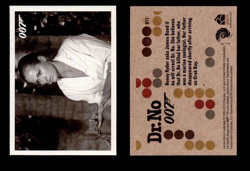 James Bond 50th Anniversary Series Two Dr. No You Pick Single Cards #1-108 #71  - TvMovieCards.com