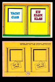 1968 Laugh-In Topps Vintage Trading Cards You Pick Singles #1-77 #71  - TvMovieCards.com