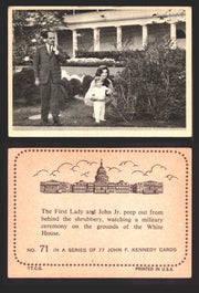 1964 The Story of John F. Kennedy JFK Topps Trading Card You Pick Singles #1-77 #71  - TvMovieCards.com