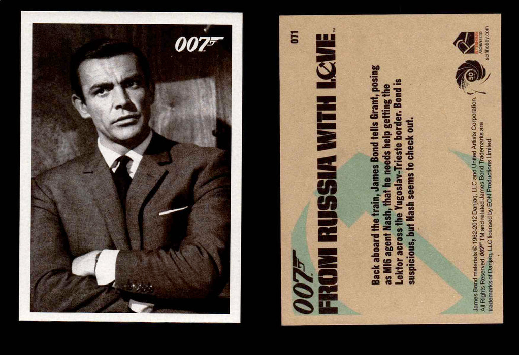 James Bond 50th Anniversary Series Two From Russia with Love Single Cards #1-108 #71  - TvMovieCards.com