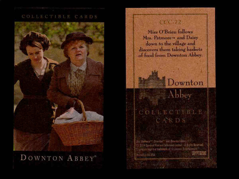 Downton Abbey Seasons 1 & 2 Mini Base Parallel You Pick Single Card CCC67-CCC125 72  - TvMovieCards.com