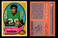 1970 Topps Football Trading Card You Pick Singles #1-#263 G/VG/EX #	72	Harold Jackson (R)  - TvMovieCards.com