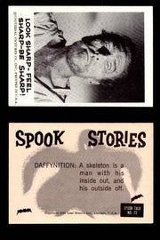1961 Spook Stories Series 1 Leaf Vintage Trading Cards You Pick Singles #1-#72 #72  - TvMovieCards.com