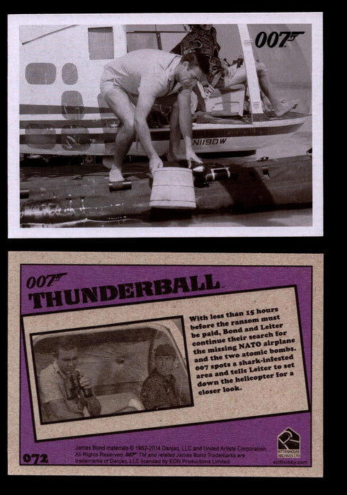 James Bond Archives 2014 Thunderball Throwback You Pick Single Card #1-99 #72  - TvMovieCards.com