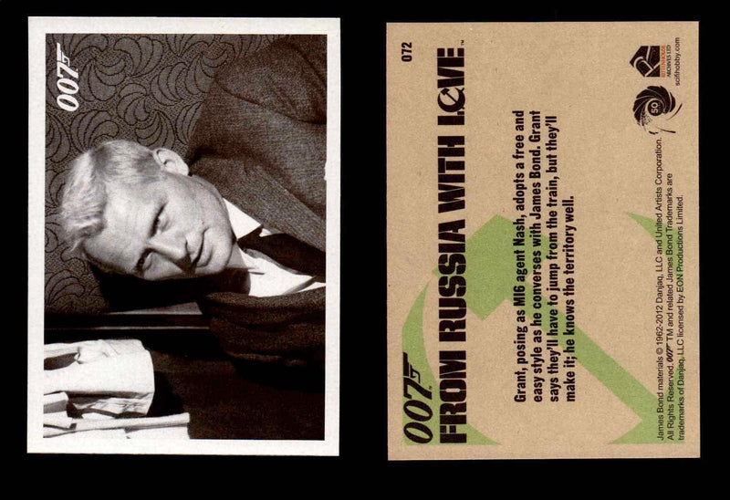 James Bond 50th Anniversary Series Two From Russia with Love Single Cards #1-108 #72  - TvMovieCards.com