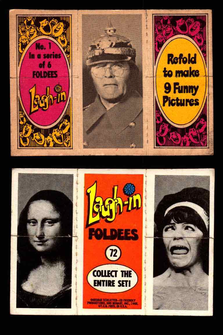 1968 Laugh-In Topps Vintage Trading Cards You Pick Singles #1-77 #72  - TvMovieCards.com