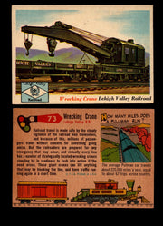 Rails And Sails 1955 Topps Vintage Card You Pick Singles #1-190 #73 Wrecking Crane  - TvMovieCards.com