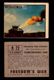 1950 Freedom's War Korea Topps Vintage Trading Cards You Pick Singles #1-100 #73  - TvMovieCards.com