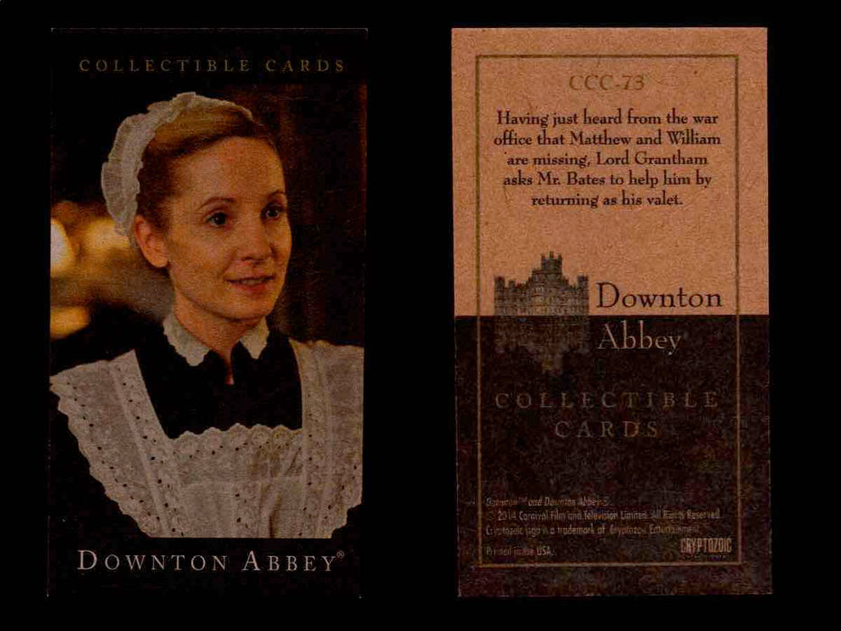 Downton Abbey Seasons 1 & 2 Mini Base Parallel You Pick Single Card CCC67-CCC125 73  - TvMovieCards.com