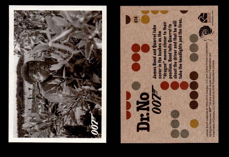 James Bond 50th Anniversary Series Two Dr. No You Pick Single Cards #1-108 #74  - TvMovieCards.com