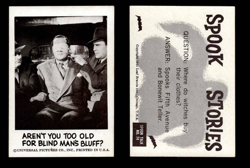 1961 Spook Stories Series 2 Leaf Vintage Trading Cards You Pick Singles #72-#144 #74  - TvMovieCards.com