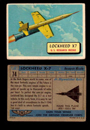 1957 Planes Series II Topps Vintage Card You Pick Singles #61-120 #74  - TvMovieCards.com