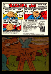 Bazooka Joe and His Gang 1970s Topps Vintage Trading Cards You Pick Singles 75-19  - TvMovieCards.com