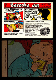 Bazooka Joe and His Gang 1970s Topps Vintage Trading Cards You Pick Singles 75-31  - TvMovieCards.com