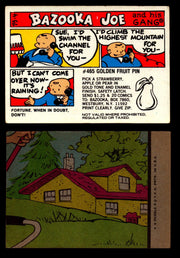 Bazooka Joe and His Gang 1970s Topps Vintage Trading Cards You Pick Singles 75-4  - TvMovieCards.com
