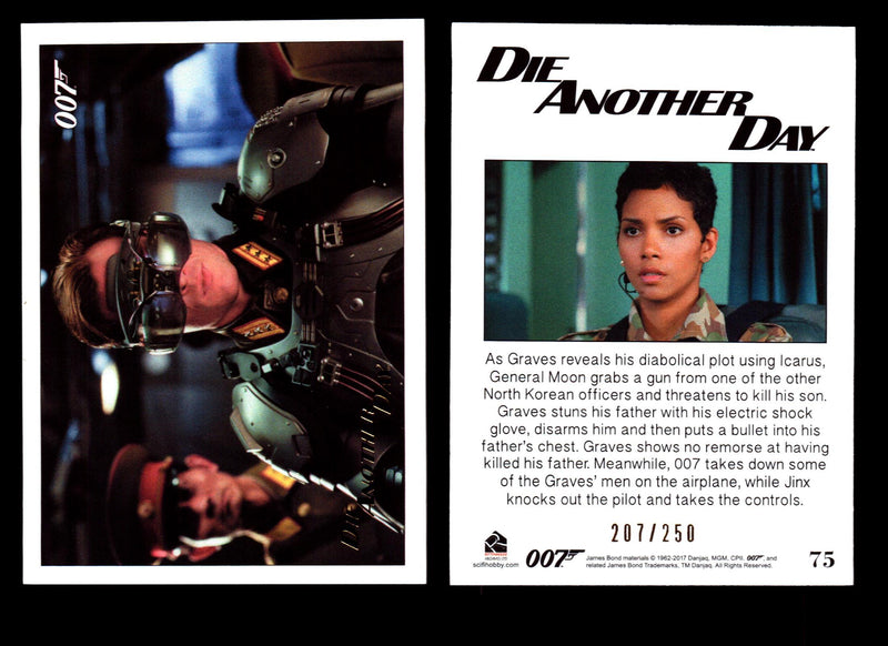 James Bond Archives 2017 Final Edition Die Another Day Gold Parallel Card Single - TvMovieCards.com