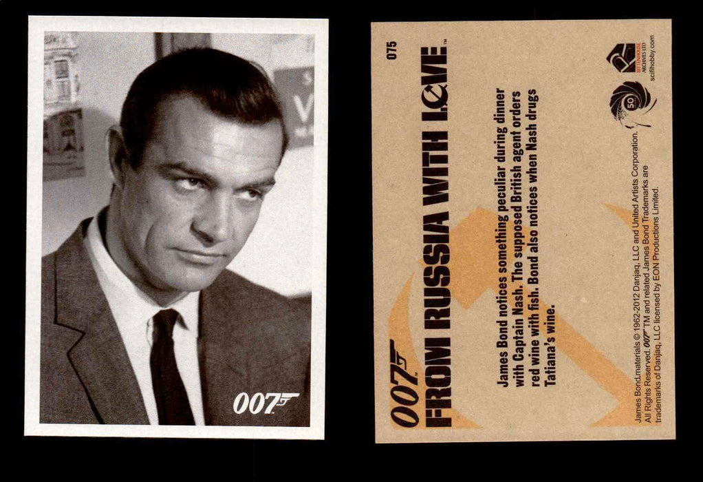 James Bond 50th Anniversary Series Two From Russia with Love Single Cards #1-108 #75  - TvMovieCards.com