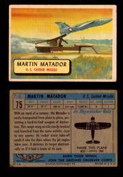 1957 Planes Series II Topps Vintage Card You Pick Singles #61-120 #75  - TvMovieCards.com