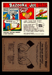 Bazooka Joe and His Gang 1970s Topps Vintage Trading Cards You Pick Singles 76-21  - TvMovieCards.com