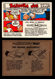 Bazooka Joe and His Gang 1970s Topps Vintage Trading Cards You Pick Singles 76-24  - TvMovieCards.com
