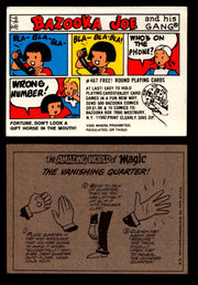 Bazooka Joe and His Gang 1970s Topps Vintage Trading Cards You Pick Singles 76-66  - TvMovieCards.com