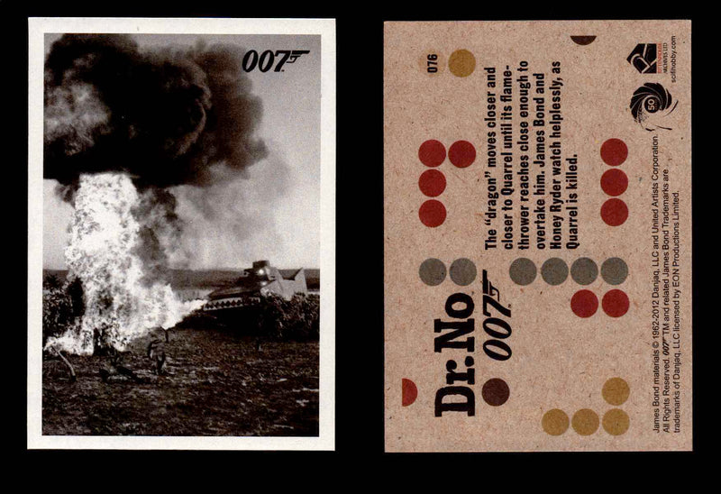 James Bond 50th Anniversary Series Two Dr. No You Pick Single Cards #1-108 #76  - TvMovieCards.com