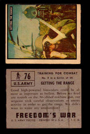 1950 Freedom's War Korea Topps Vintage Trading Cards You Pick Singles #1-100 #76  - TvMovieCards.com