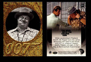 James Bond 50th Anniversary Series Two Gold Parallel Chase Card Singles #2-198 #76  - TvMovieCards.com