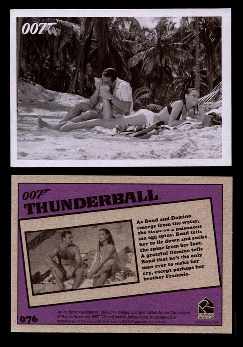 James Bond Archives 2014 Thunderball Throwback You Pick Single Card #1-99 #76  - TvMovieCards.com