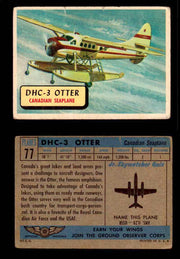 1957 Planes Series II Topps Vintage Card You Pick Singles #61-120 #77  - TvMovieCards.com