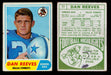 1968 Topps Football Trading Card You Pick Singles #1-#219 G/VG/EX #	77	Dan Reeves (HOF)  - TvMovieCards.com
