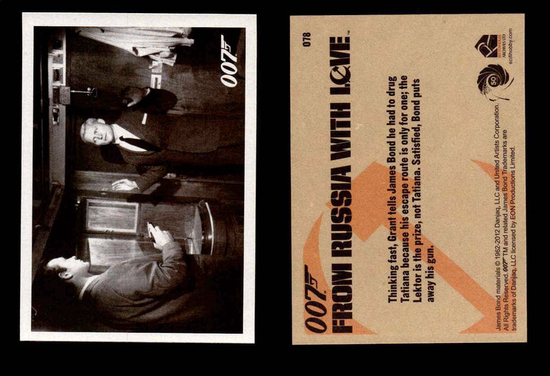 James Bond 50th Anniversary Series Two From Russia with Love Single Cards #1-108 #78  - TvMovieCards.com