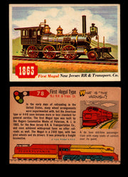 Rails And Sails 1955 Topps Vintage Card You Pick Singles #1-190 #78 First Mogul Type  - TvMovieCards.com