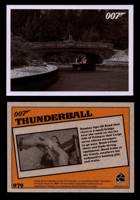 James Bond Archives 2014 Thunderball Throwback You Pick Single Card #1-99 #79  - TvMovieCards.com