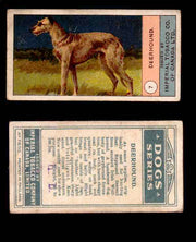 1924 Dogs Series Imperial Tobacco Vintage Trading Cards U Pick Singles #1-24 #7 Deerhound  - TvMovieCards.com