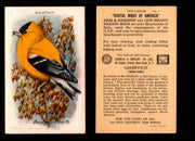Birds - Useful Birds of America 10th Series You Pick Singles Church & Dwight J-9 #7 Goldfinch  - TvMovieCards.com