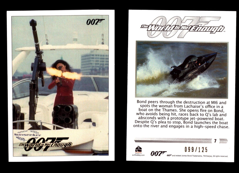 James Bond Classics 2016 World is Not Enough Gold Foil Parallel Card You Pick Nu #7  - TvMovieCards.com