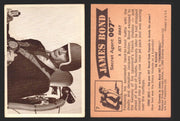 1966 James Bond 007 Thunderball Vintage Trading Cards You Pick Singles #1-66 7   A Jet Get Away  - TvMovieCards.com