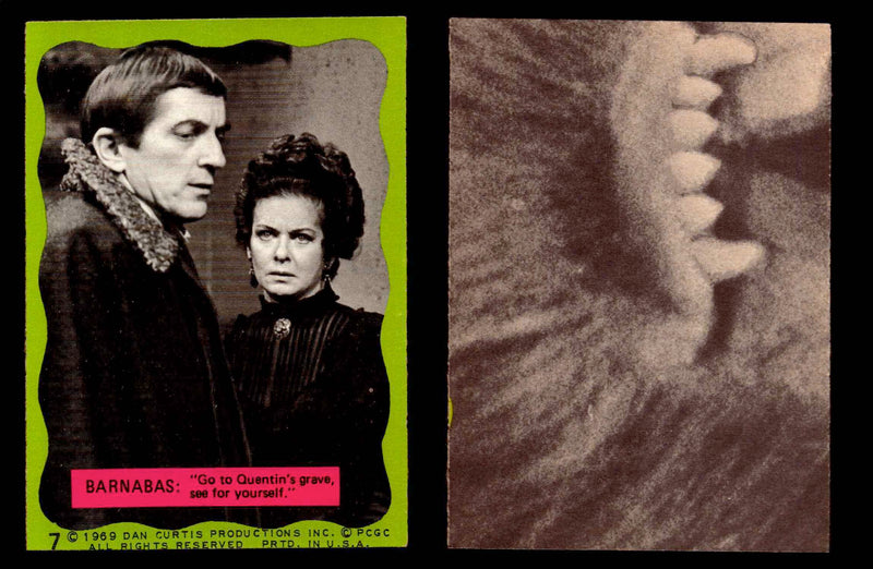 Dark Shadows Series 2 (Green) Philadelphia Gum Vintage Trading Cards You Pick #7  - TvMovieCards.com